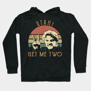 Vintage retro get me two movie art Hoodie